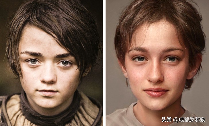 《权力的游戏》书中真实人物形象原来是这样，没想到电视剧改编这么大