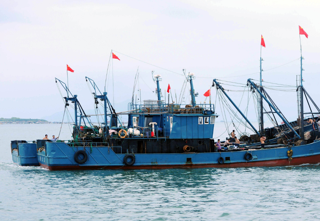 美國找來兩個幫手，邀請“台越”打擊違法捕撈，美媒直指大陸漁民