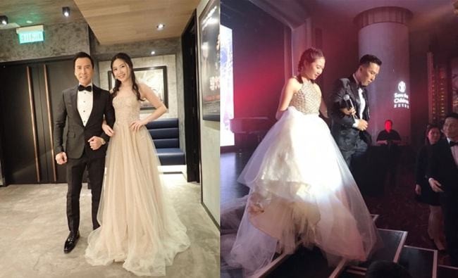 甄子丹17岁女儿秀新造型！穿黑皮裤脚踩水晶鞋，画深眼影走炫酷风