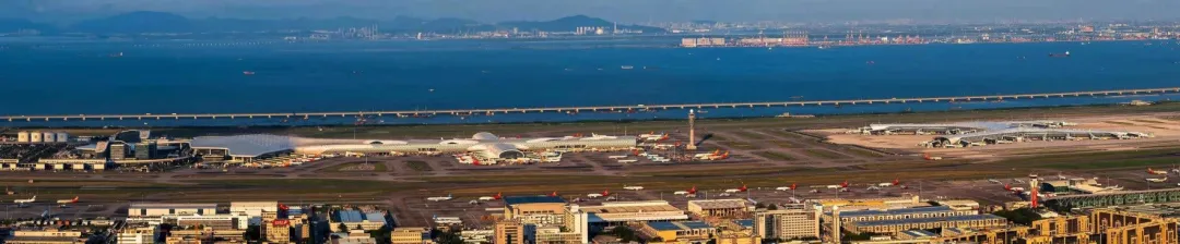 深圳宝安国际机场卫星厅正式投运,建筑外壳呈“蛋卷形”