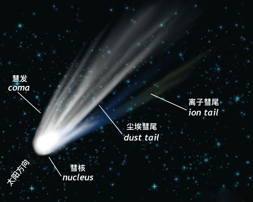 直径60公里，太阳系内的大型彗星正在分裂，播撒生命的种子