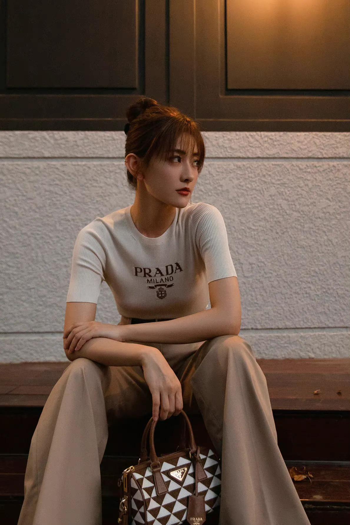 梁洁蜜茶棕发色