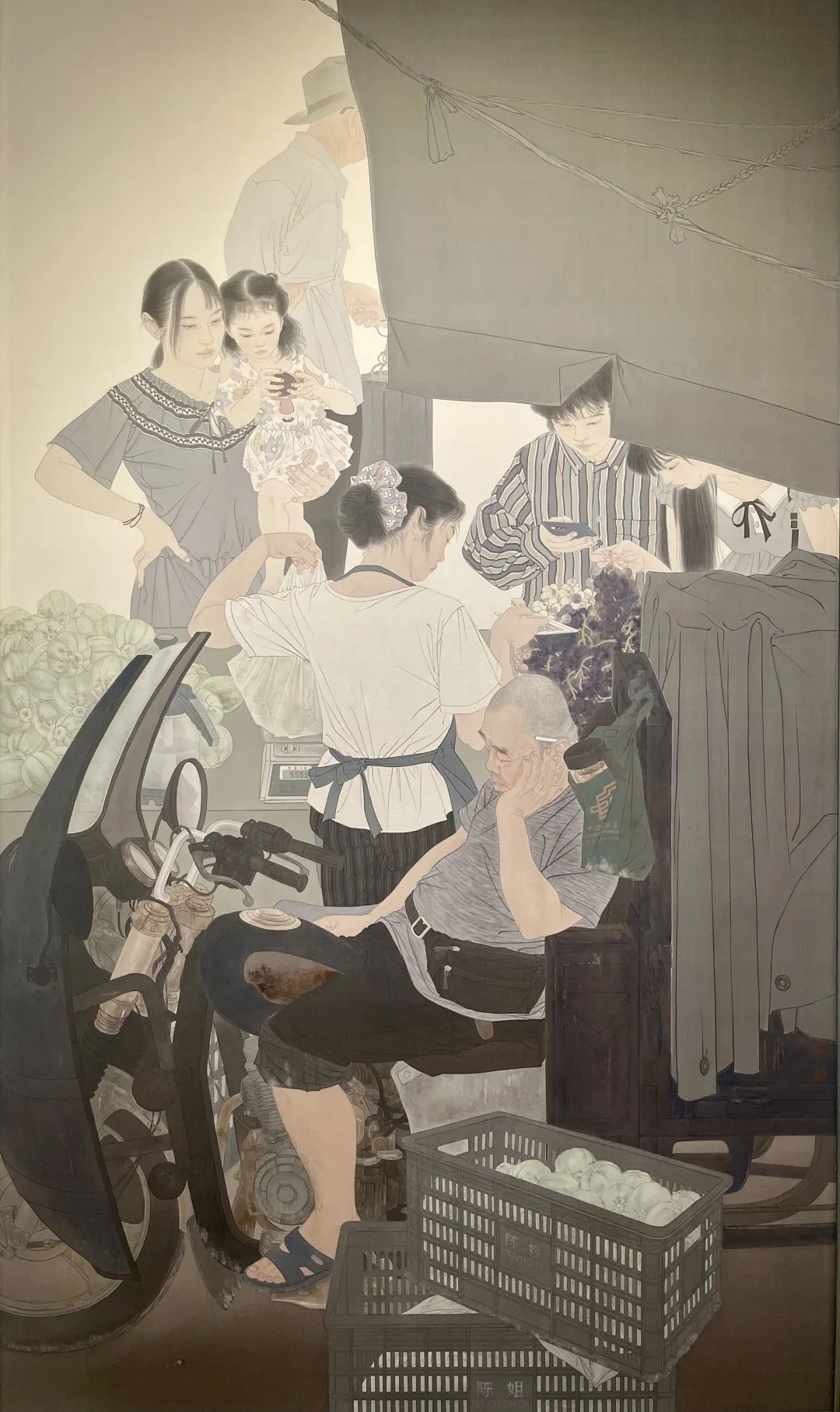 2021年奥运会冠军怎么画(2021天津美院研究生毕业展作品欣赏（人物画）)