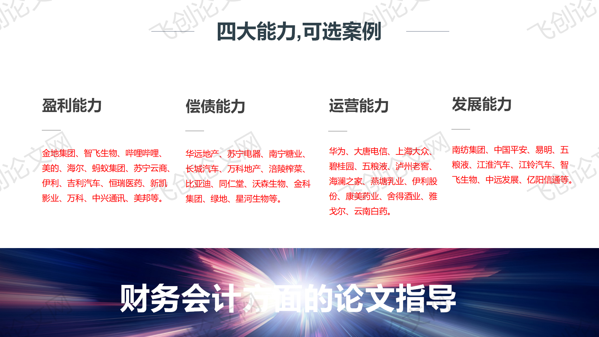 财务会计方面的论文应该这样写