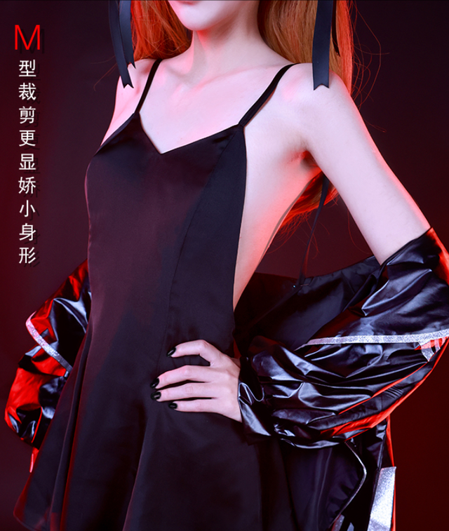 《新世纪福音战士》明日香小黑裙COS来袭！-哪边嗨