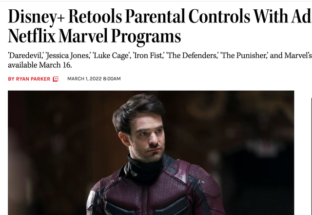 帕克觉得《超胆侠》需要“家长控制”，《铁拳》的剩余价值很高