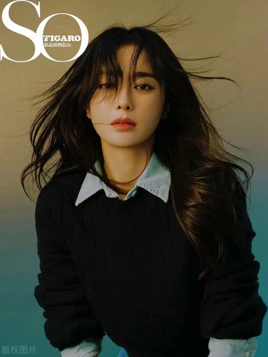 秦岚《SoFigaro》杂志大片置身于花海率性自如