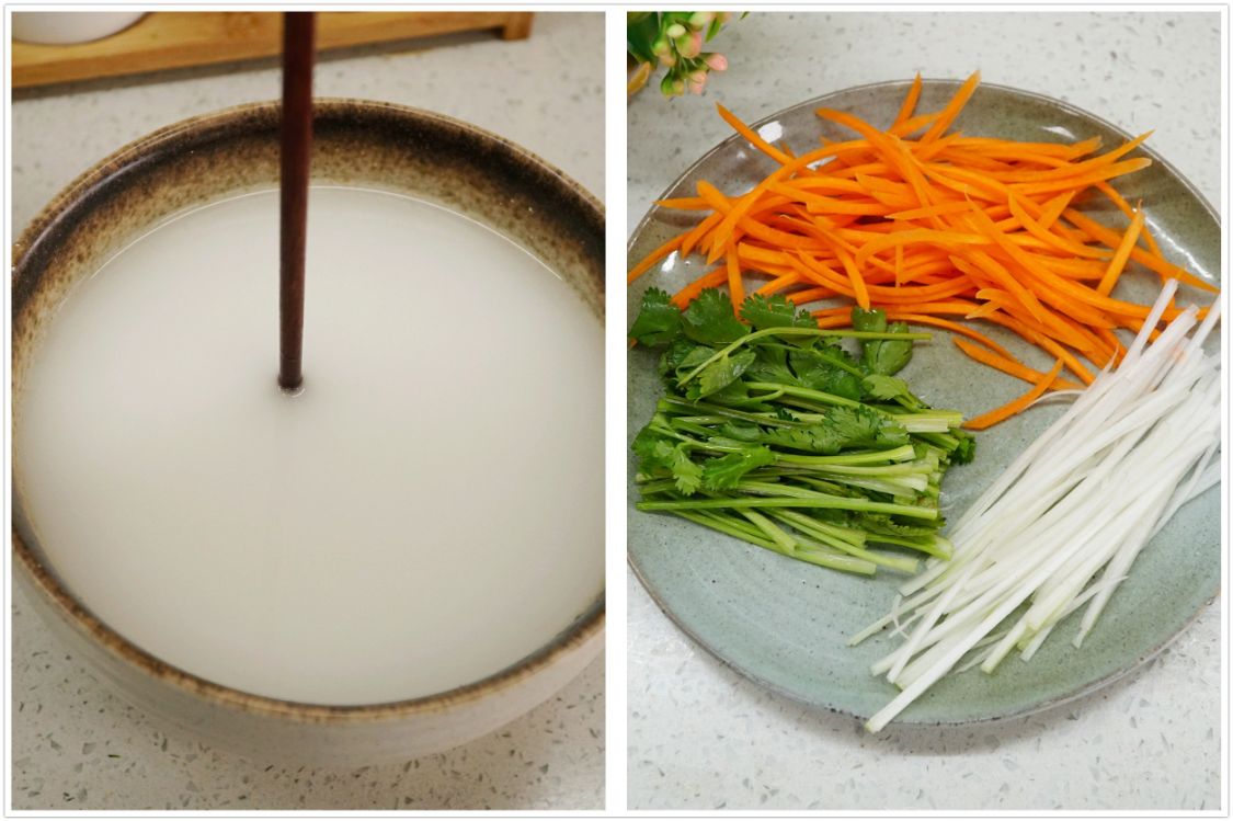 東北大哥指點的鍋包肉，外酥里嫩，果然味道不錯，孩子吃上癮了