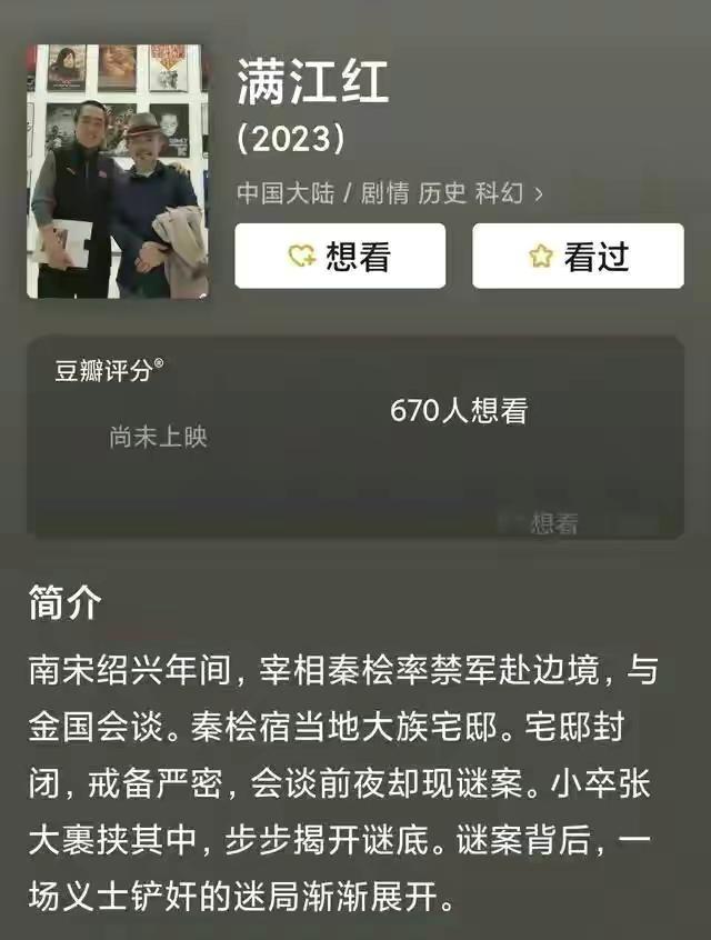 张艺谋《满江红》发布概念海报，走悬疑喜剧路线，网友们不太看好