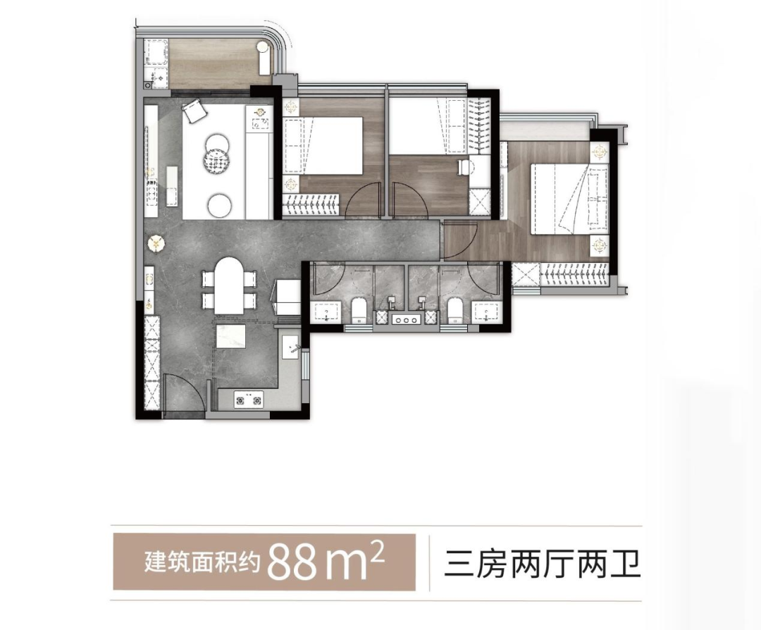 售价7万/㎡+，这个盘一线望江最具性价比？