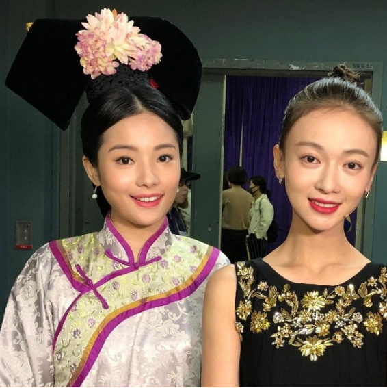 神似舒淇，曾与天王有过合作