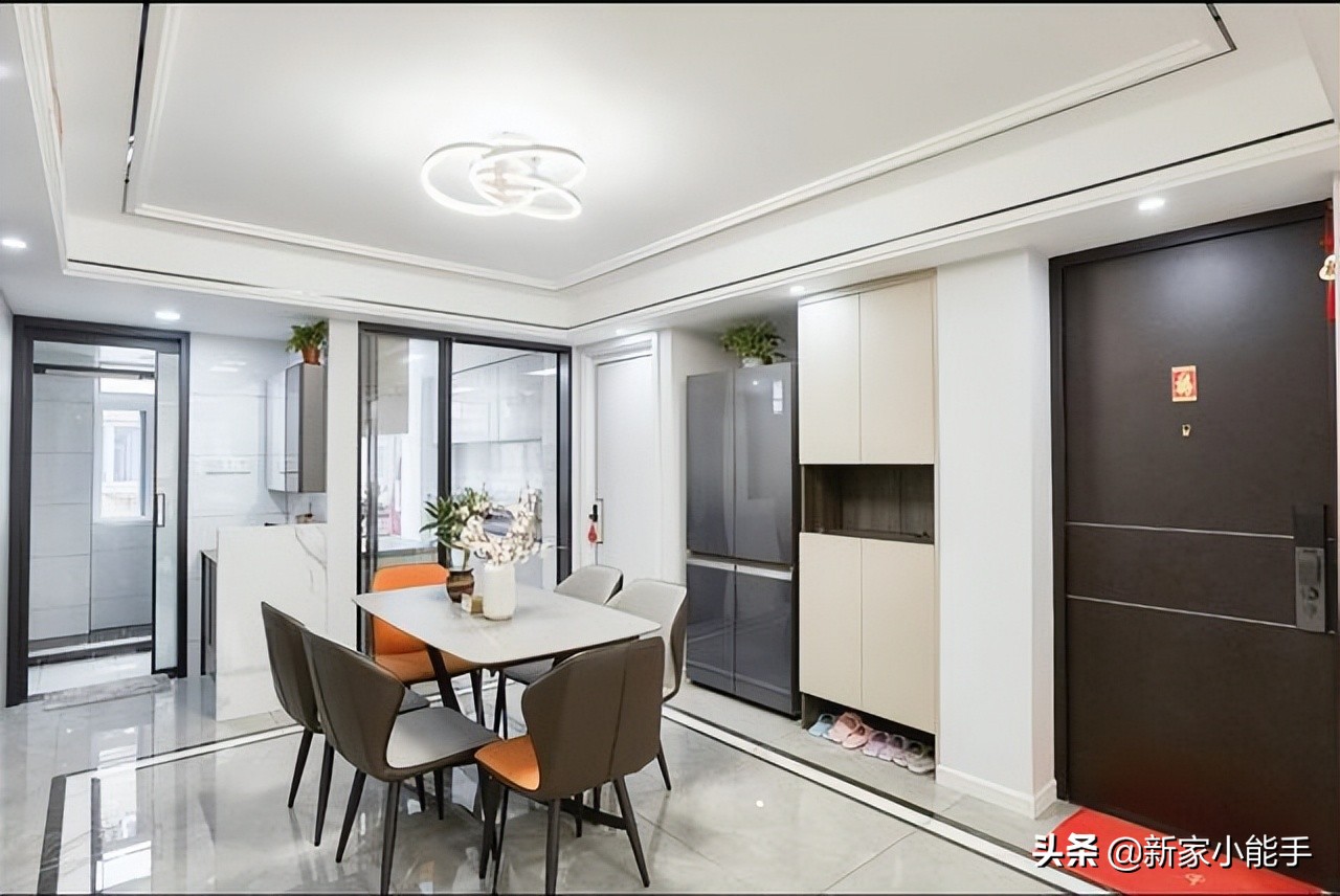 115平一家四口新房，装修现代简约风格，全屋实用与美观性并存