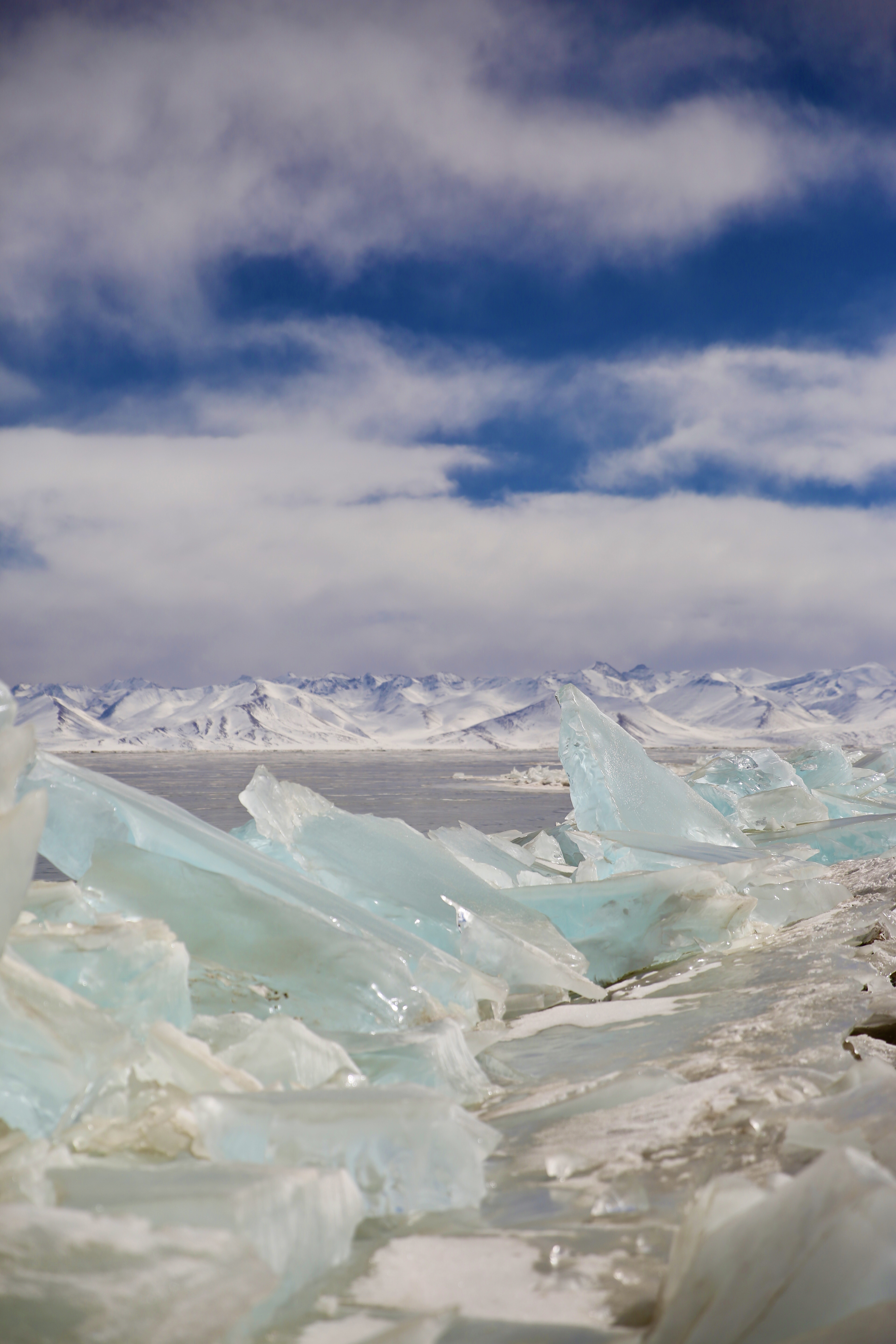 蓝冰纳木错，才是真正的盛世美颜
