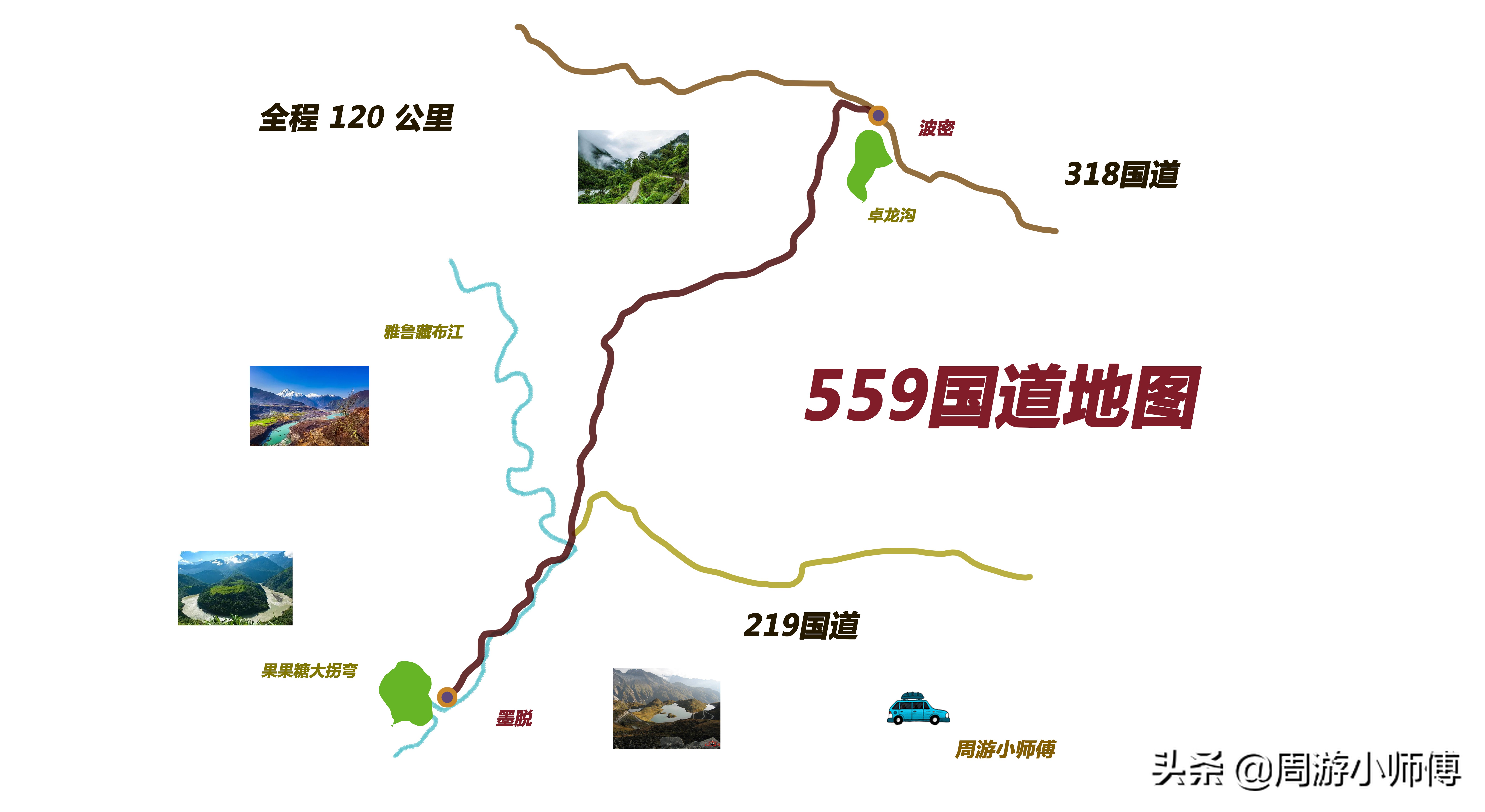 进藏自驾路线怎么走？这8条进藏路线地图分享不再只走318