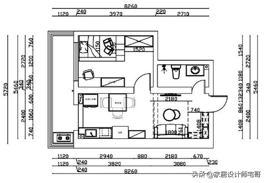 36岁单亲妈妈和2个女儿的蜗居：37㎡的房子虽然不大，但舒适温馨