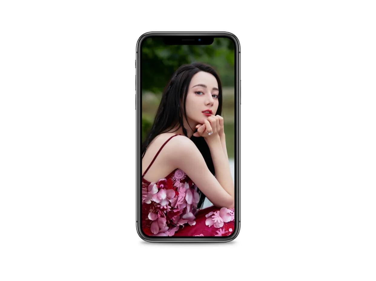 壁纸，迪丽热巴