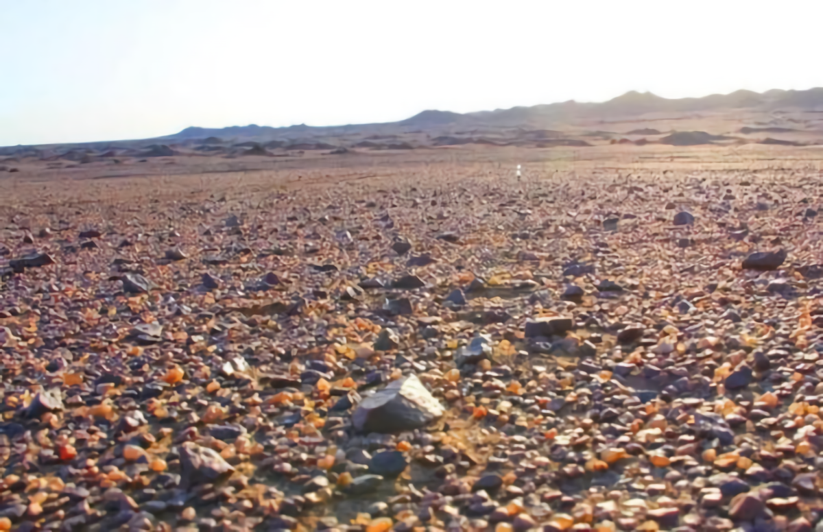 内蒙古一处湖床遍布“五彩石”，竟无人识货遭捡拾，三年损失20亿