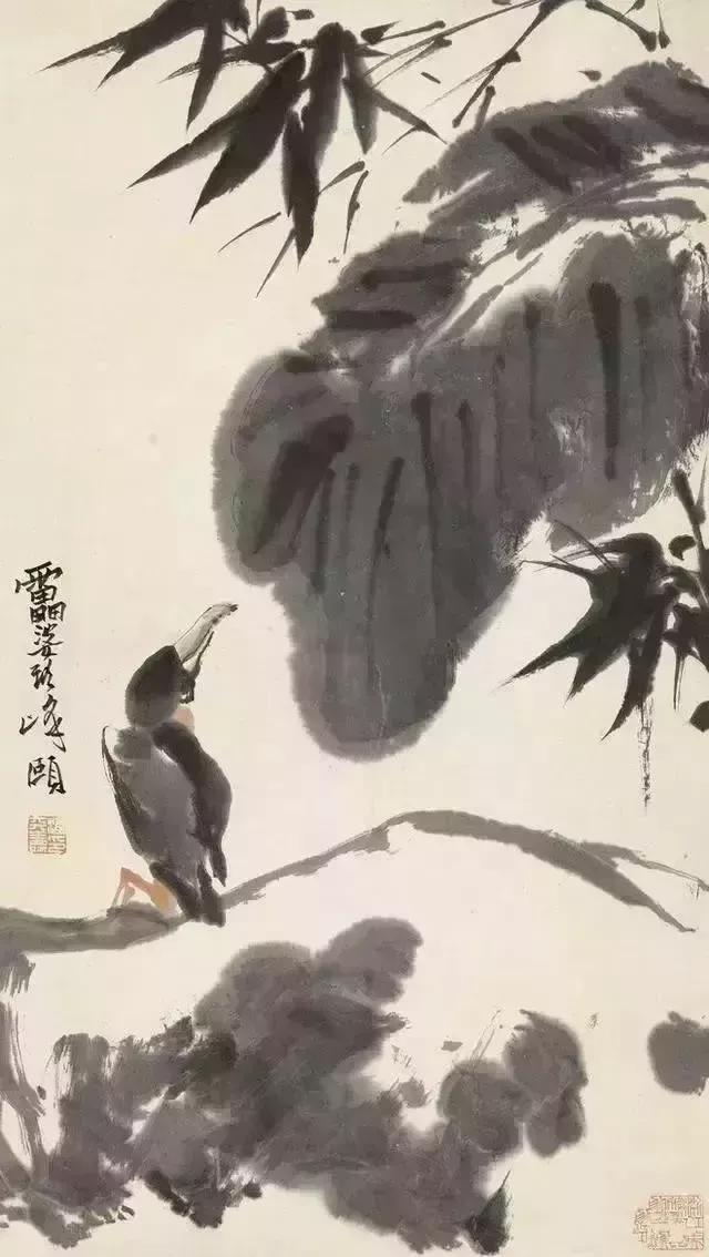 潘天寿（1897—1971）画梅竹