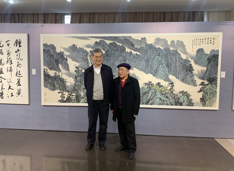 壮丽江山·书画篆刻作品展在浙江图书馆开幕