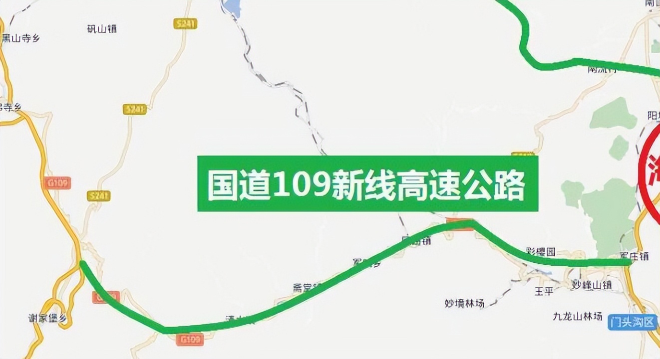 北京建一条高速公路，直通河北，长约65.4公里，时速80公里