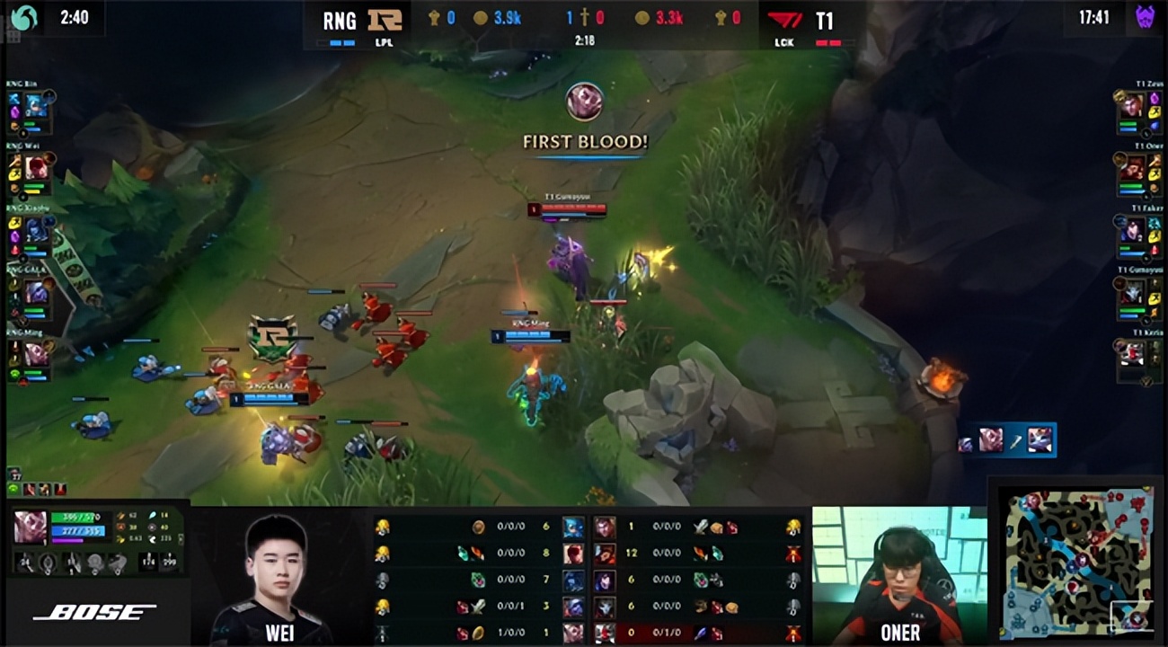 查电竞足球比赛比分在哪里查(LOL-MSI：鏖战五局成功卫冕，RNG 3-2击败T1成为MSI“三冠王”战队)