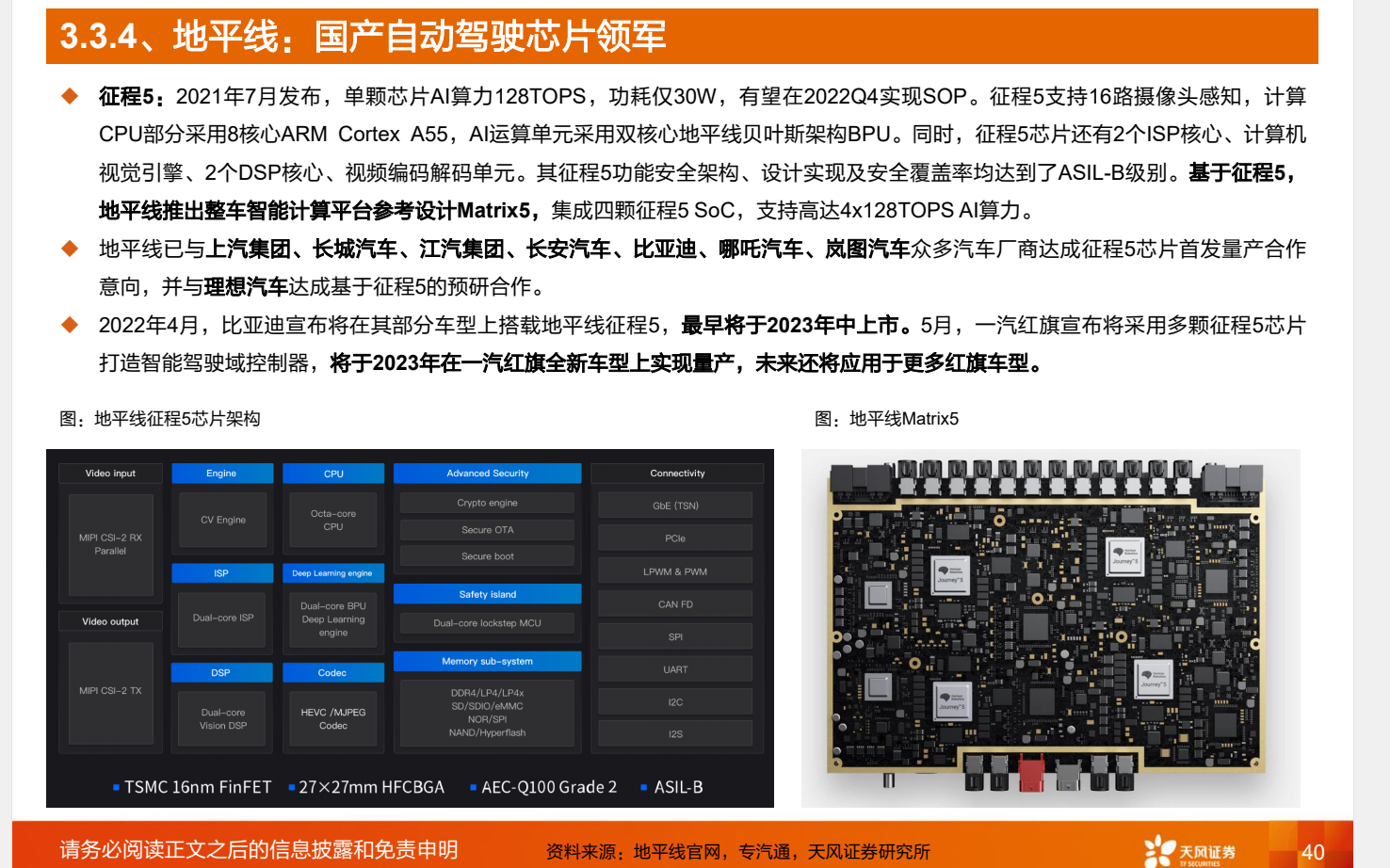 研报摘录-自动驾驶-重点公司汇总