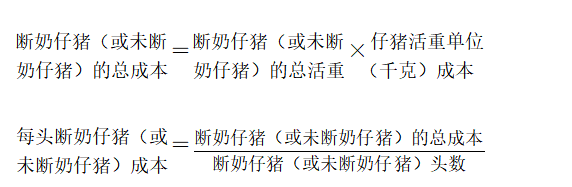 农场生产成本的核算（农作物、畜牧、渔业产品）