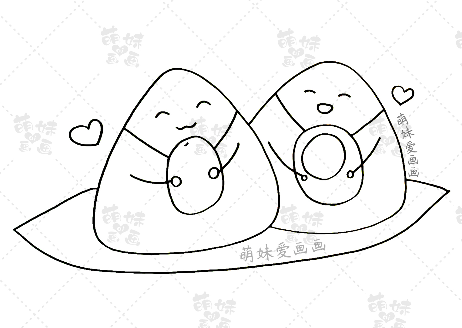 含文字内容的端午节手抄报模板及简笔画合集端午节手抄报模板简笔画