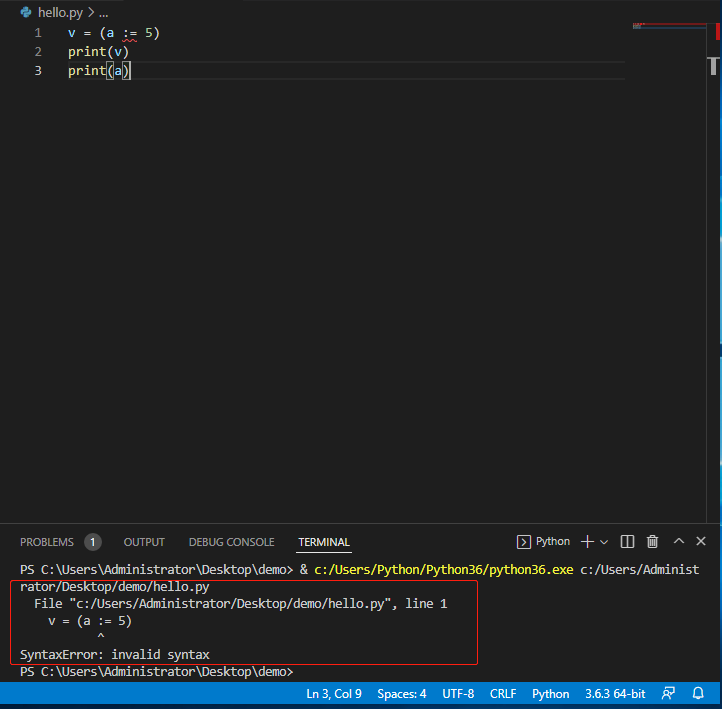 Python海象运算符