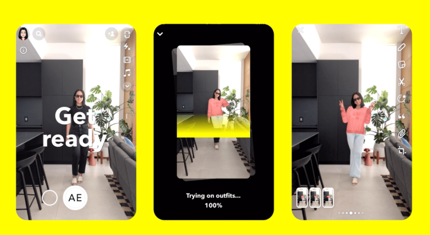 Snapchat AR 虛擬電商，傳統電商掘墓人？