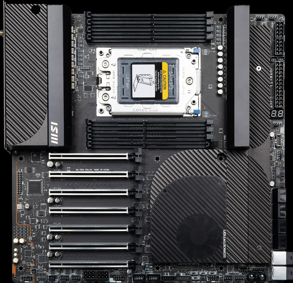 微星将推 WRX80 主板，支持AMD Threadripper PRO 5000 处理器