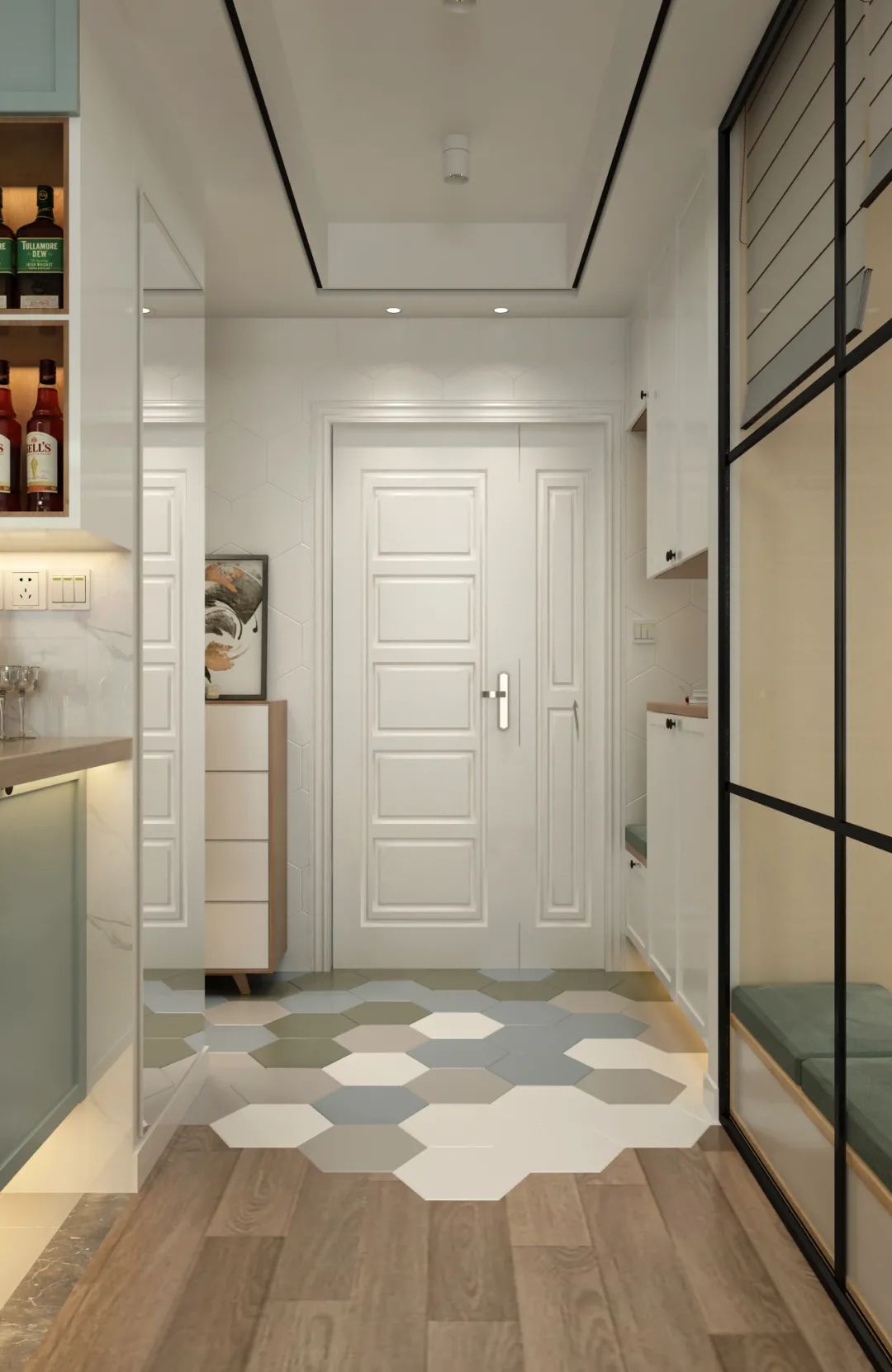 1-5㎡都适用的玄关设计，中国式入户即旺