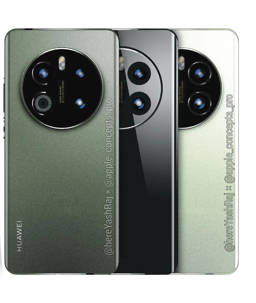 还是刘海屏？华为Mate50渲染图曝光