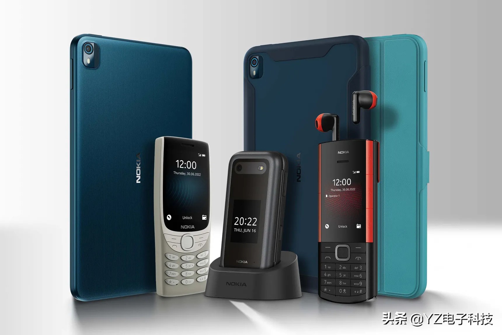 HMD 把一对真无线耳机藏到了Nokia 5710 XpressAudio 的背面