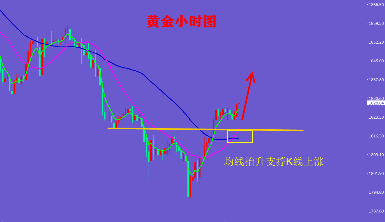 宁金虎：5.17黄金继续上涨欧盘继续多，黄金行情走势分析操作建议