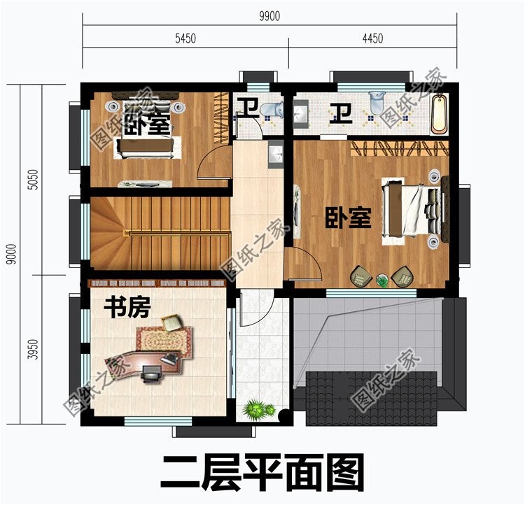 别墅小庭院设计效果图，这才是最适合国人的生活方式