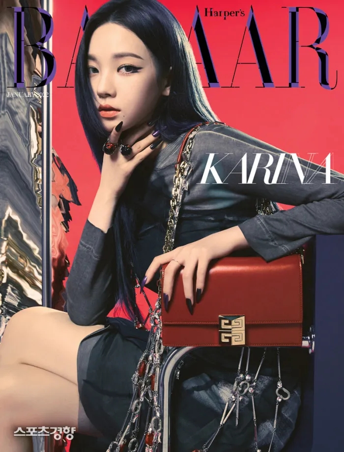 00后韩国女星登时尚杂志封面气场强大，她们已经成为韩国一线女星