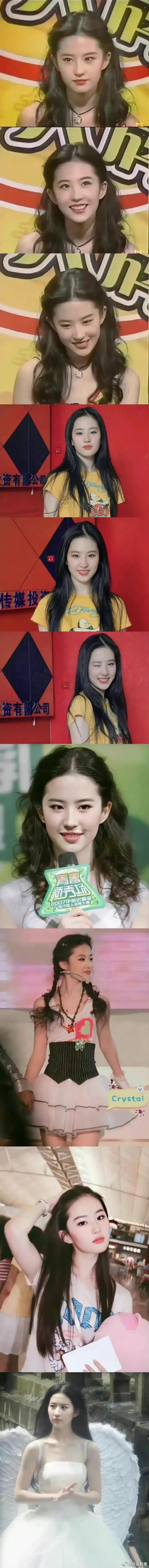 女明星早期照，真的绝了