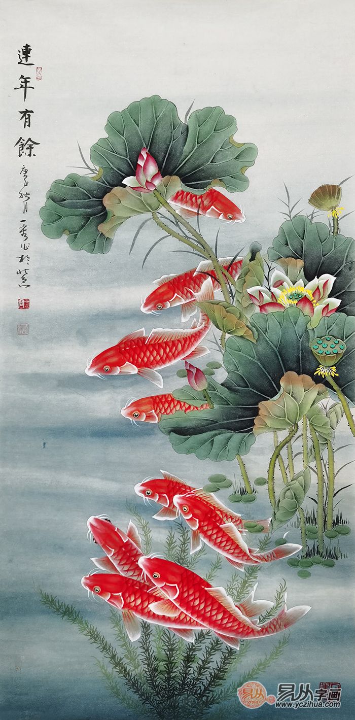 进门玄关挂画该如何选 选一幅吉祥如意的花鸟画吧