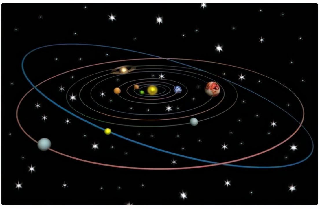 七星连珠太阳系图片