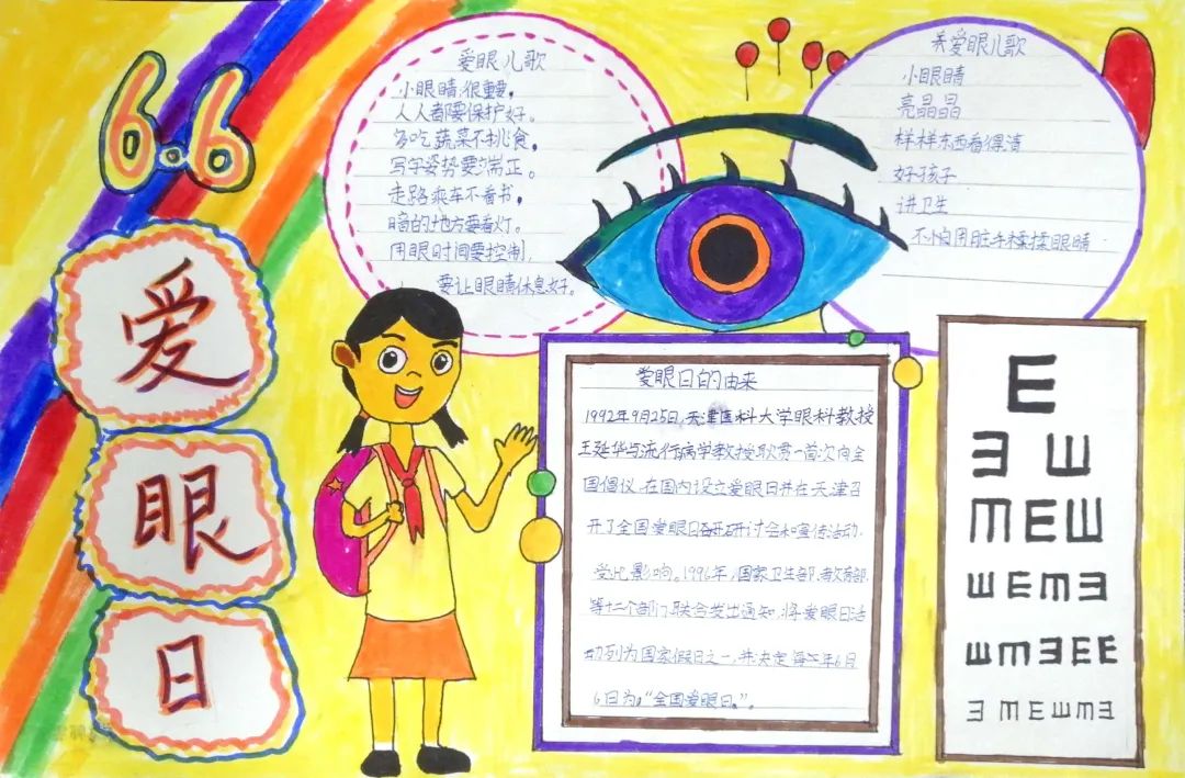 科学用眼，预防近视——记白沙小学“全国爱眼日”主题系列活动