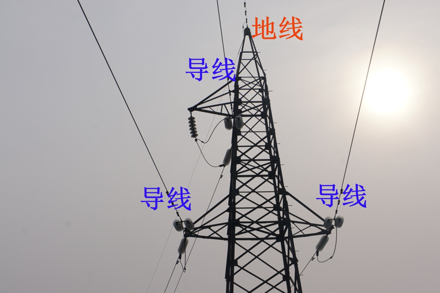 如何看鐵塔識別電力線-架空電力線科普