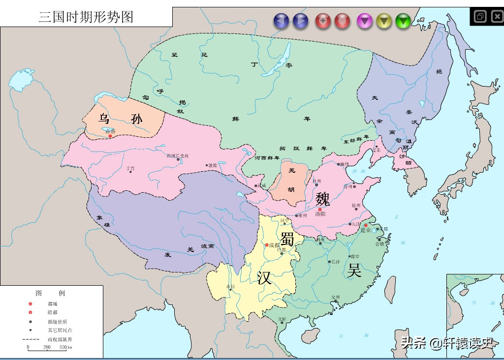 我国历代封建正统王朝的更迭顺序