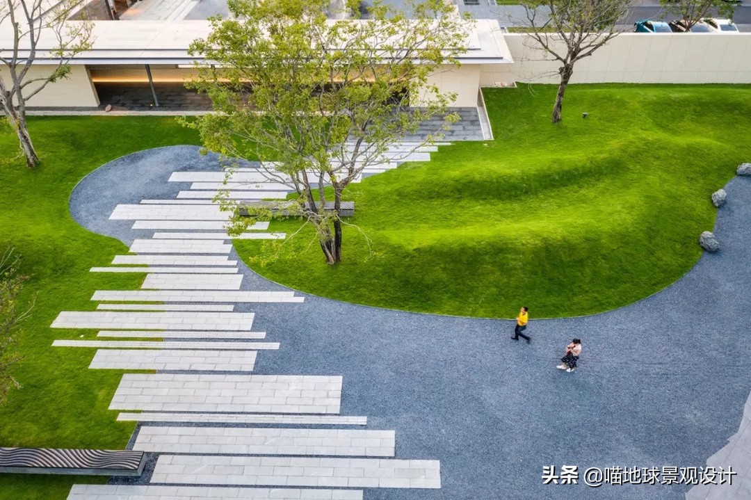 庭院景观设计:庭院铺装步道的节奏