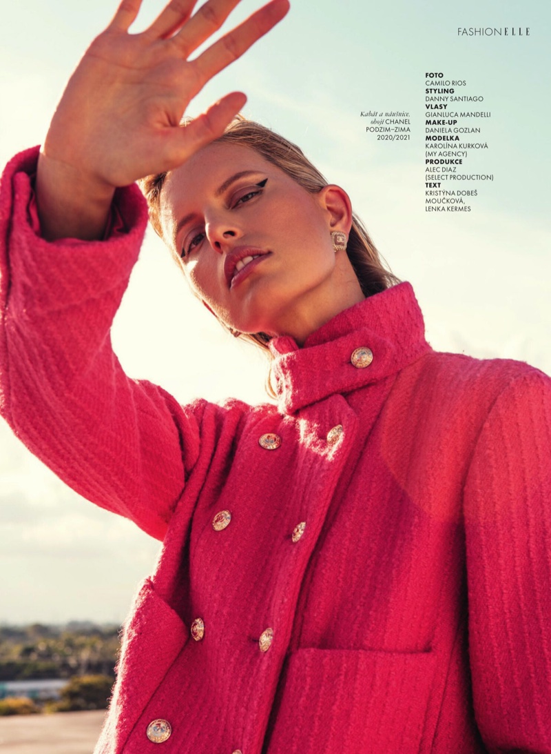 捷克超模卡罗琳娜·库尔科娃（ Karolina Kurkova）的时尚故事