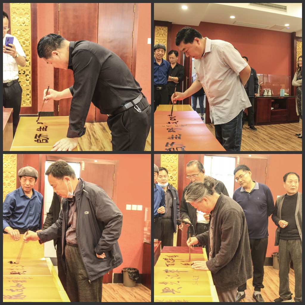 书画名家韩兴文先生收徒仪式在富贵泉酒店举行
