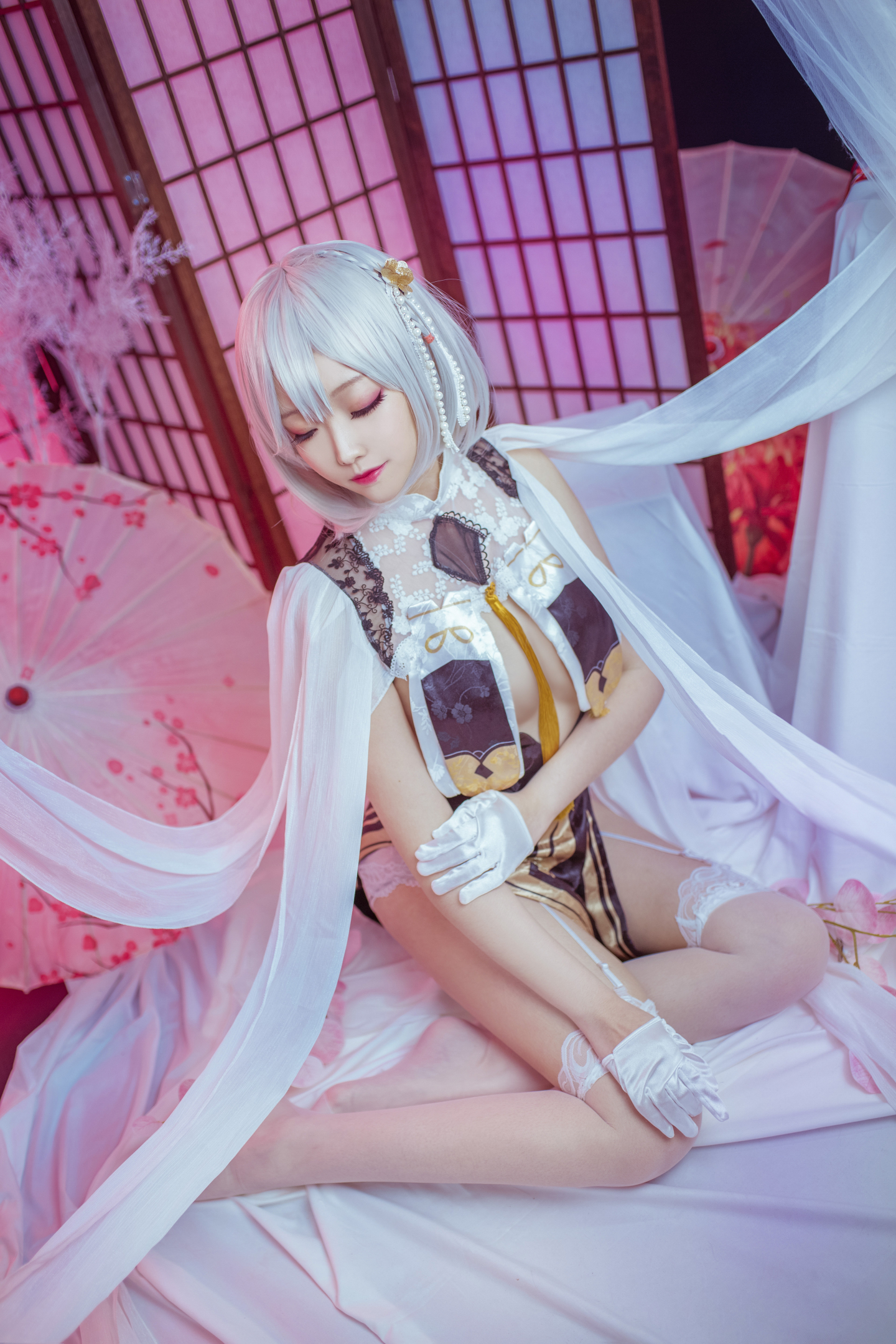 碧蓝航线 天狼星旗袍cosplay