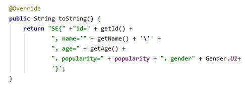 Java继承中重写toString方法与集合与比较器