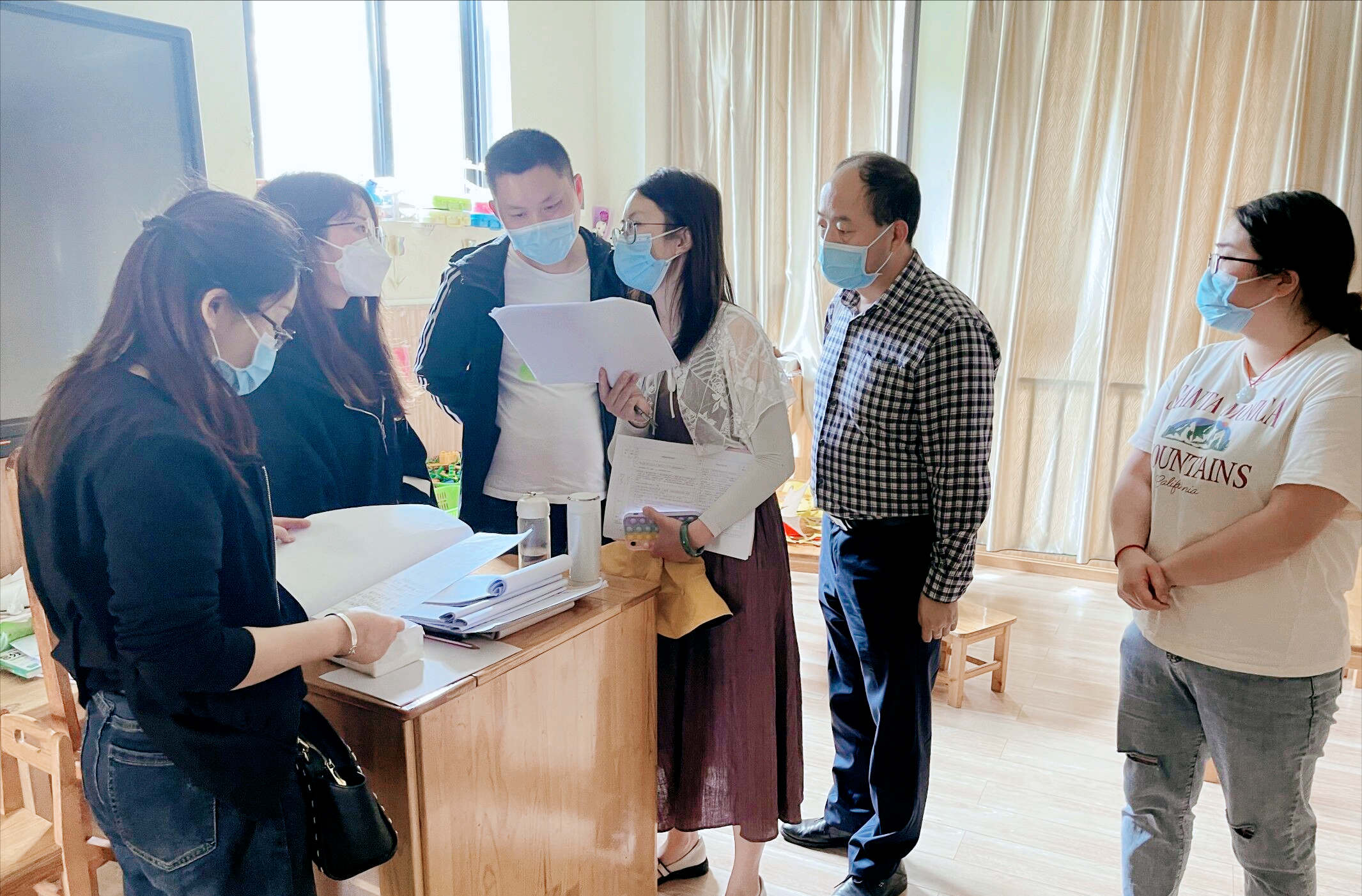 金堂圆满完成2022年上半年托幼（育）园所卫生保健及年度体检质控