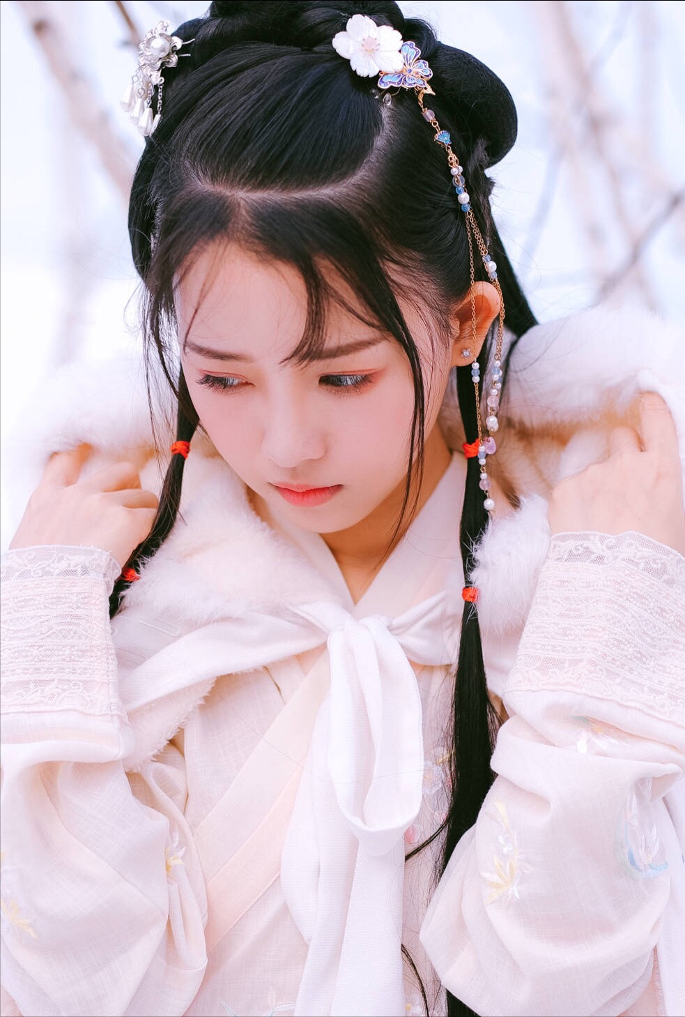 十二位让人一眼倾心的古风汉服美人，实在太漂亮